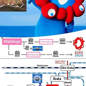 （日本中から大阪いらっしゃい２０２２）usjまで2駅 ティファニーブルーのかわいいお部屋 In Sakura アパート